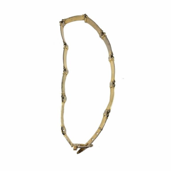 Gucci Gold Tone Green and Brown Enamel Belt main image 5